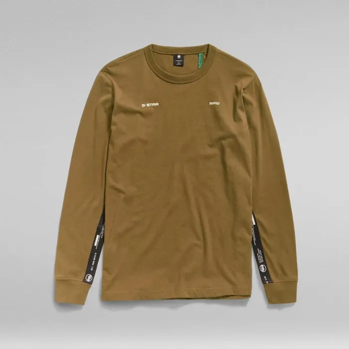 TShirts and Polos Men GStar RAW Logo Tape TShirt Rain Drum