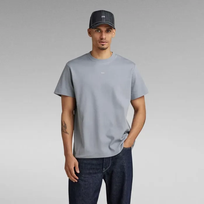 TShirts and Polos Men GStar RAW Moto Loose TShirt Dim Grey