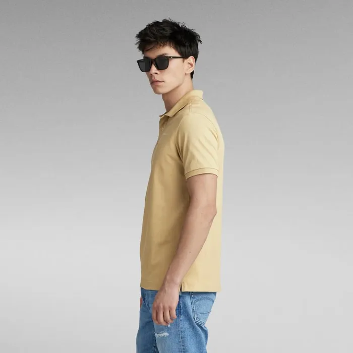 TShirts and Polos Men GStar RAW Oluv Slim Polo Light Moss