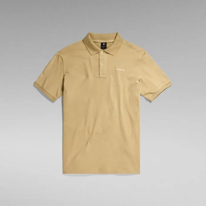 TShirts and Polos Men GStar RAW Oluv Slim Polo Light Moss