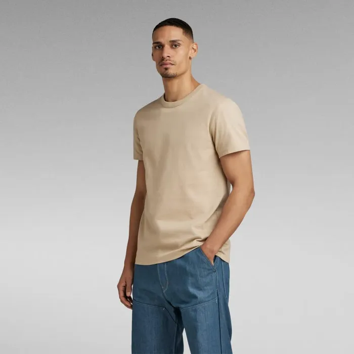 TShirts and Polos Men GStar RAW Premium Base TShirt Westpoint Khaki