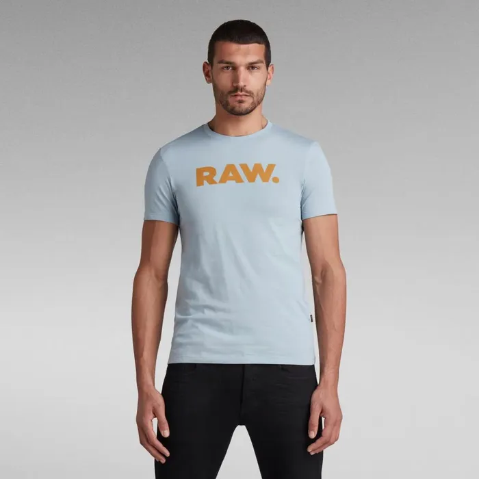 TShirts and Polos Men GStar RAW RAW Slim TShirt Faze Blue