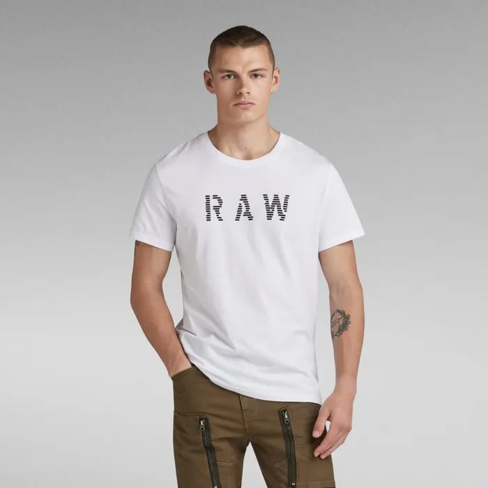 TShirts and Polos Men GStar RAW Raw TShirt White