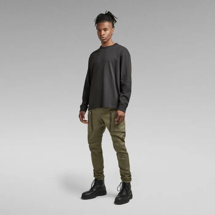 TShirts and Polos Men GStar RAW Utility Mix Boxy TShirt Dark Black