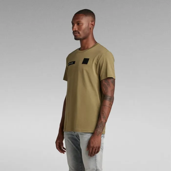 TShirts and Polos Men GStar RAW Velcro TShirt Smoke Olive