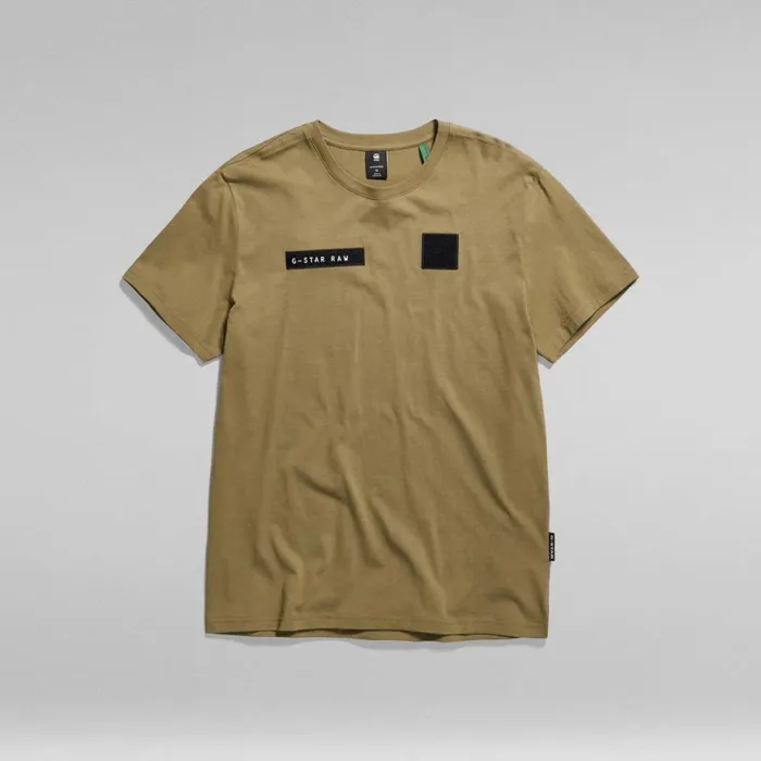 TShirts and Polos Men GStar RAW Velcro TShirt Smoke Olive