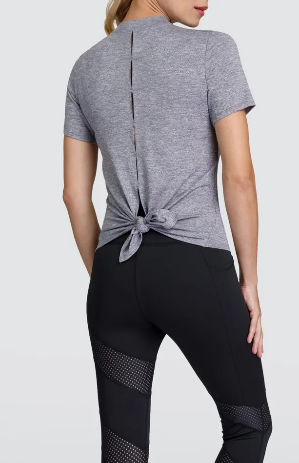 Tail Activewear Ally Top 8211 Frosted Heather 8211 FINAL SALE Women Short Sleeve