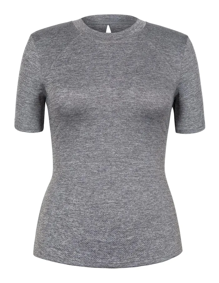 Tail Activewear Ally Top 8211 Frosted Heather 8211 FINAL SALE Women Short Sleeve