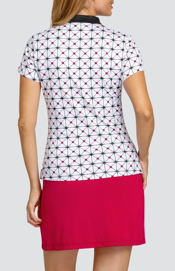 Tail Activewear Atha Top 8211 Merrick Geo Women Short Sleeve