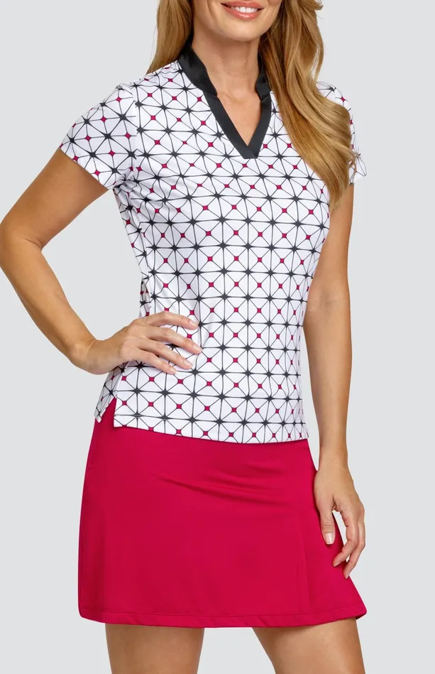 Tail Activewear Atha Top 8211 Merrick Geo Women Short Sleeve