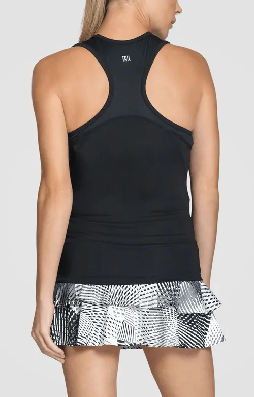 Tail Activewear Calhoun Tank 8211 Black 8211 FINAL SALE Women Tanks