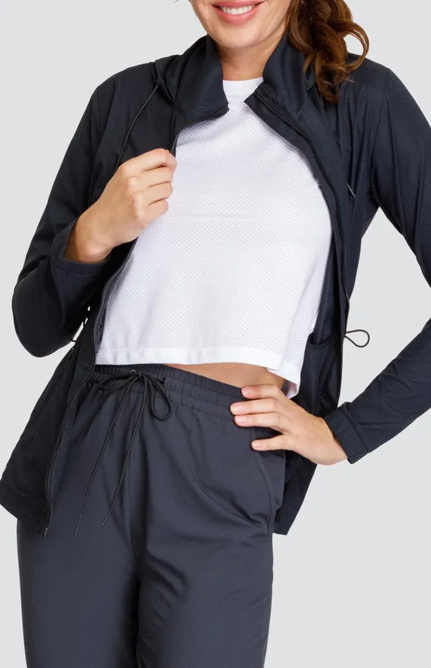 Tail Activewear Ferrara Top 8211 Chalk White Women Short Sleeve