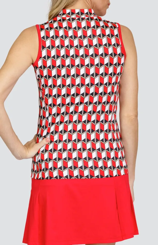 Tail Activewear Justiana Top 8211 Santorini Geo Women Sleeveless