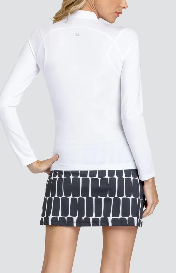 Tail Activewear Lovell Top 8211 Chalk White Women Long Sleeve