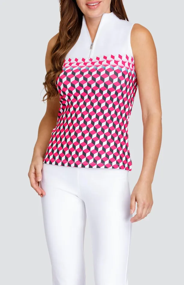 Tail Activewear Lua Top 8211 Tidal Gradient Women Sleeveless