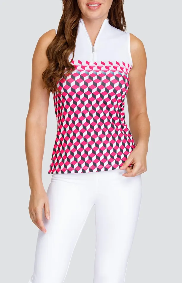 Tail Activewear Lua Top 8211 Tidal Gradient Women Sleeveless