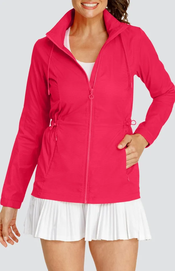 Tail Activewear Nola Water Resistant Jacket 8211 Wild Cherry Women Jackets And Vests Tail Activewear Nola Water Resistant Jacket 8211 Wild Cherry Women Jackets And Vests