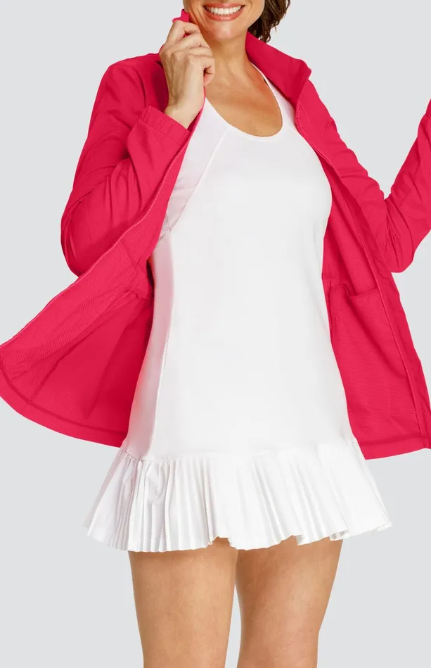 Tail Activewear Nola Water Resistant Jacket 8211 Wild Cherry Women Jackets And Vests