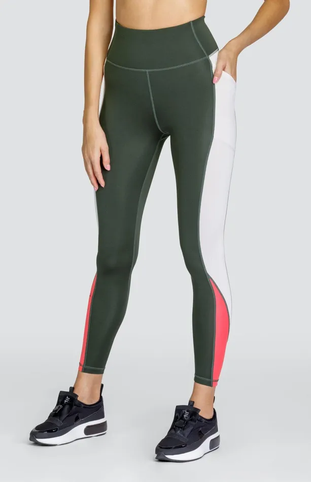 Tail Activewear Union 25034 Leggings 8211 Army Green 8211 FINAL SALE Women Pants And Leggings