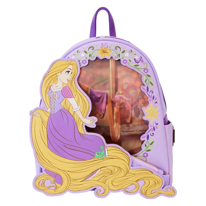 Tangled Rapunzel Princess Series Lenticular Mini Backpack Unisex Loungefly Bags and Wallets Tangled Rapunzel Princess Series Lenticular Mini Backpack Unisex Loungefly Bags and Wallets