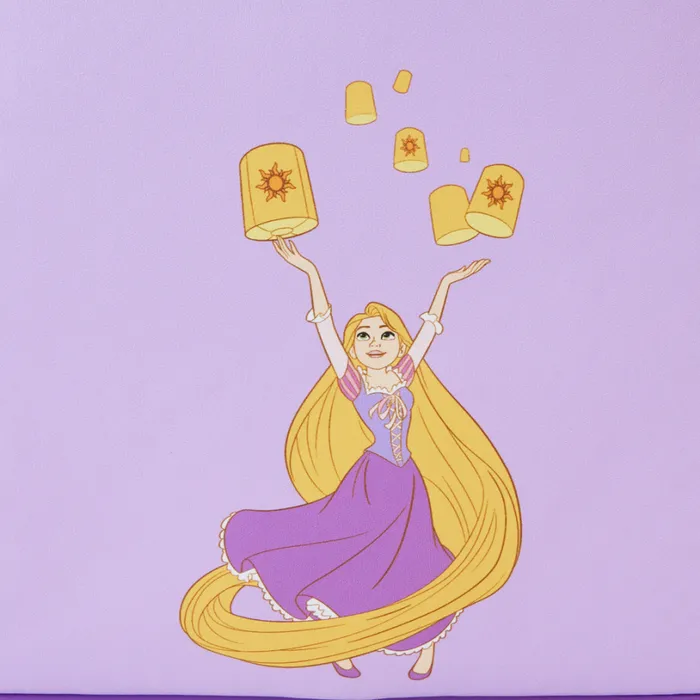 Tangled Rapunzel Princess Series Lenticular Mini Backpack Unisex Loungefly Bags and Wallets