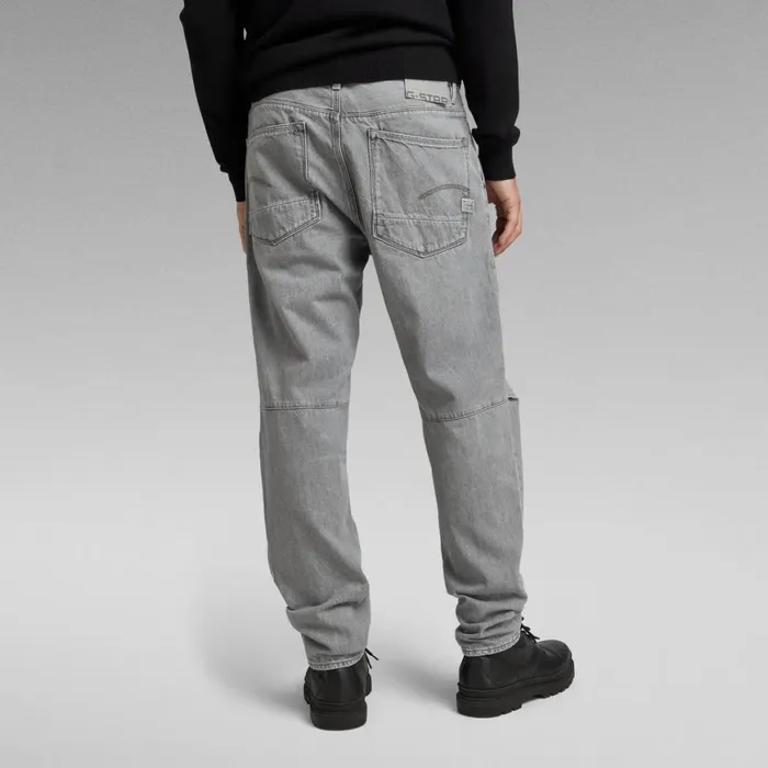 Tapered Men GStar RAW Grip 3D Relaxed Tapered Jeans Faded Grey Limestone
