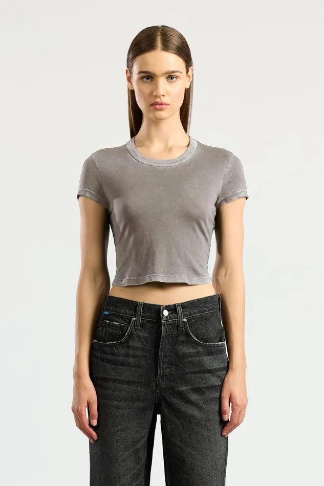 Tees Women COTTON CITIZEN Standard Baby Tee Vintage Cement