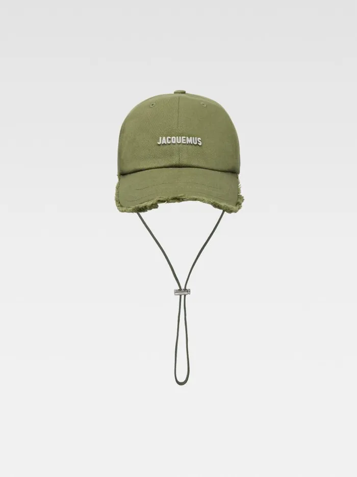 The Artichaut Cap Khaki WomenMen JACQUEMUS Hats