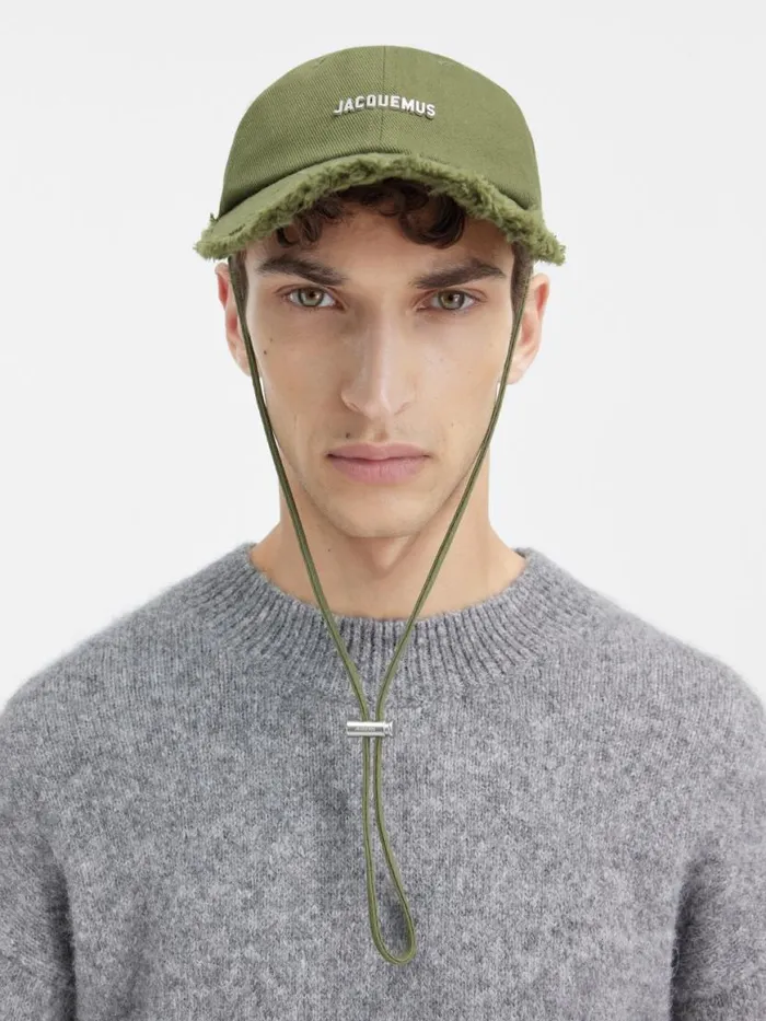 The Artichaut Cap Khaki WomenMen JACQUEMUS Hats The Artichaut Cap Khaki WomenMen JACQUEMUS Hats