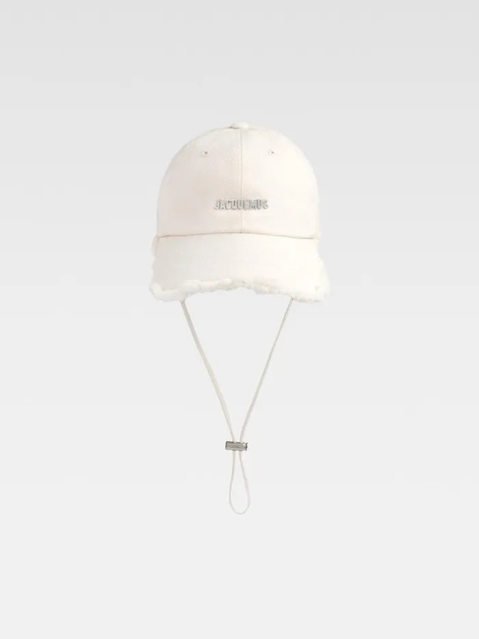 The Artichaut Cap Offwhite WomenMen JACQUEMUS Hats