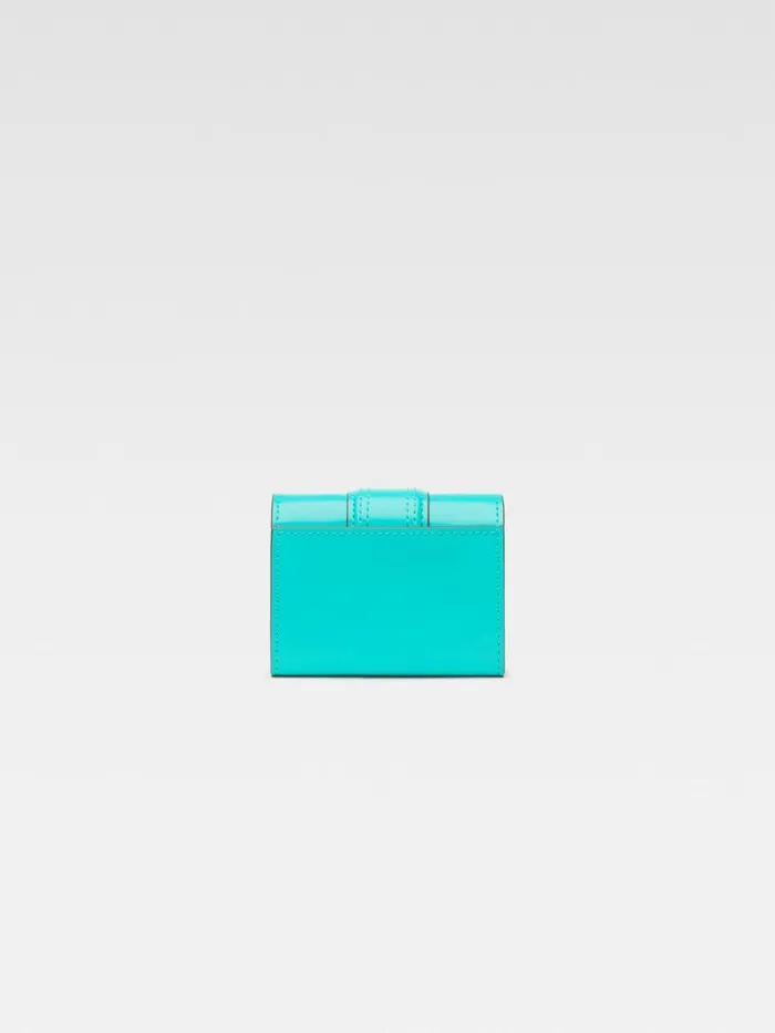 The Bambino Wallet Turquoise WomenMen JACQUEMUS Small Leather Goods The Bambino Wallet Turquoise WomenMen JACQUEMUS Small Leather Goods