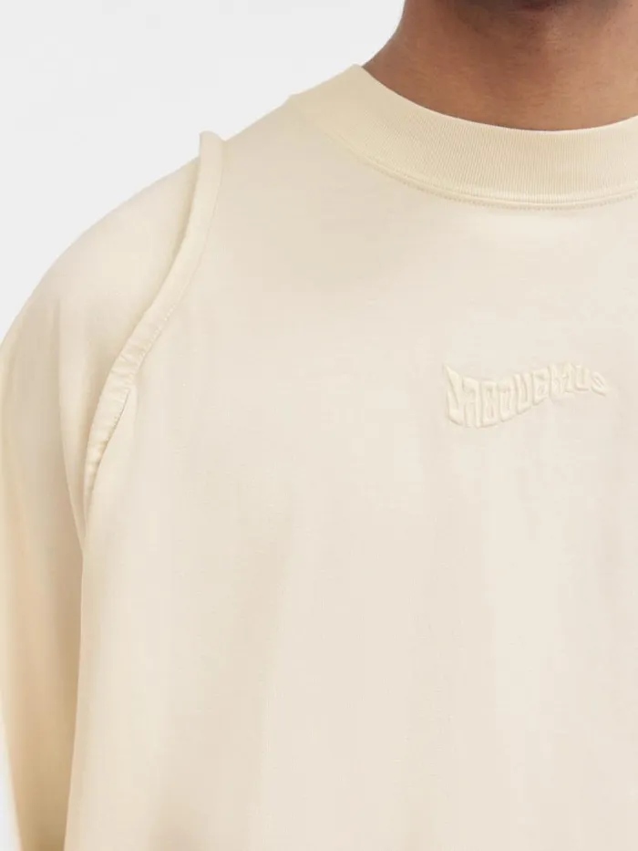The Camargue Tshirt Light Beige Men JACQUEMUS Tshirts The Camargue Tshirt Light Beige Men JACQUEMUS Tshirts