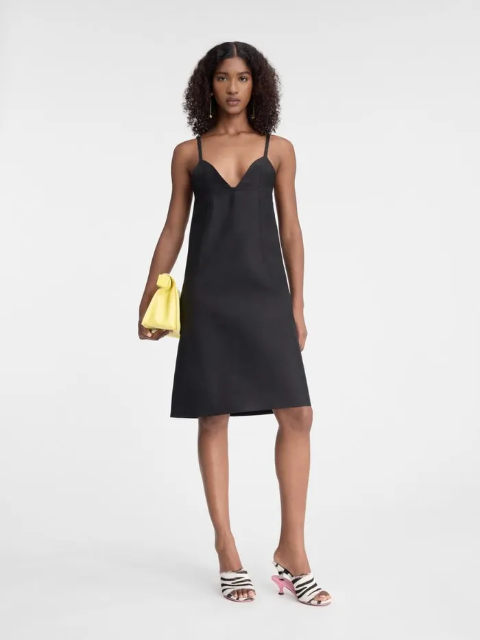 The Camison Dress Black Women JACQUEMUS Dresses and Skirts