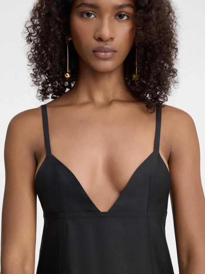 The Camison Dress Black Women JACQUEMUS Dresses and Skirts The Camison Dress Black Women JACQUEMUS Dresses and Skirts