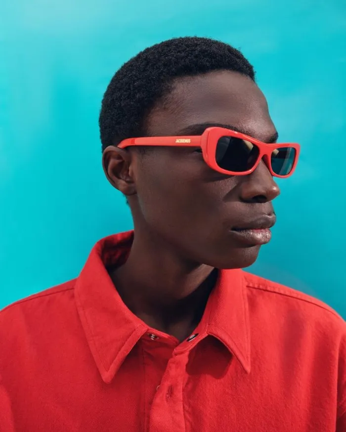 The Capri Sunglasses Red WomenMen JACQUEMUS Sunglasses The Capri Sunglasses Red WomenMen JACQUEMUS Sunglasses