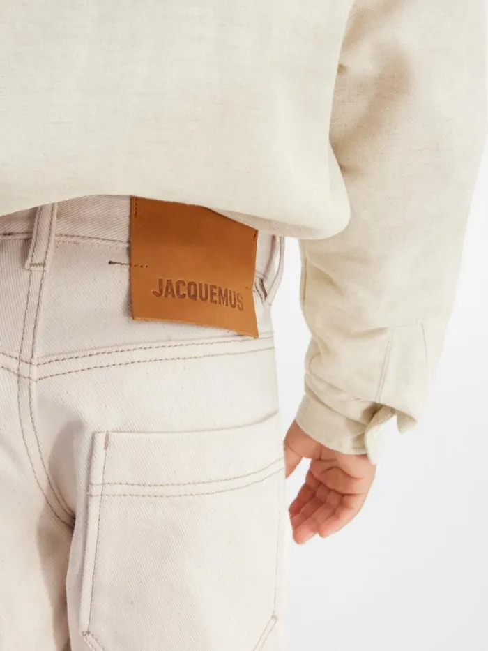 The DeNmes Kids039 Denim Shorts Offwhite WomenMen JACQUEMUS Bottoms The DeNmes Kids039 Denim Shorts Offwhite WomenMen JACQUEMUS Bottoms