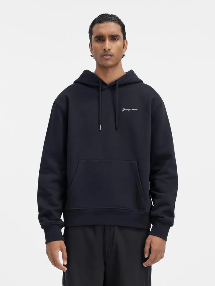 The Embroidered Sweatshirt Black WomenMen JACQUEMUS Sweatshirts and Joggings