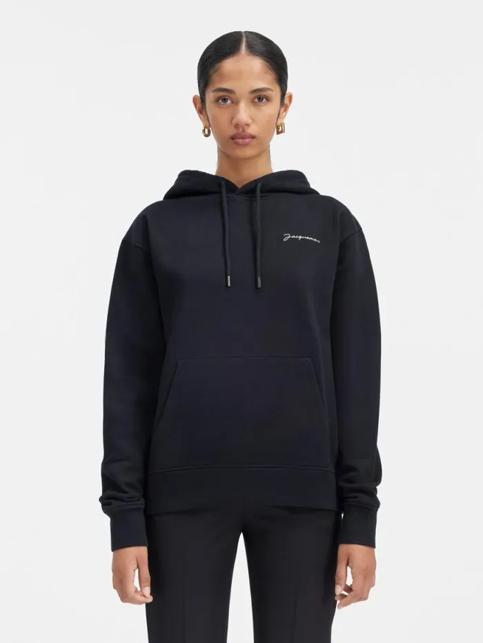 The Embroidered Sweatshirt Black WomenMen JACQUEMUS Sweatshirts and Joggings The Embroidered Sweatshirt Black WomenMen JACQUEMUS Sweatshirts and Joggings