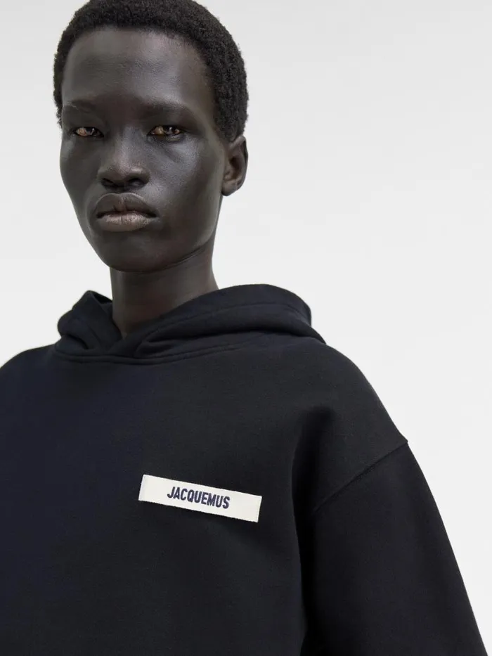The Gros Grain Hoodie Black WomenMen JACQUEMUS Sweatshirts and Joggings The Gros Grain Hoodie Black WomenMen JACQUEMUS Sweatshirts and Joggings