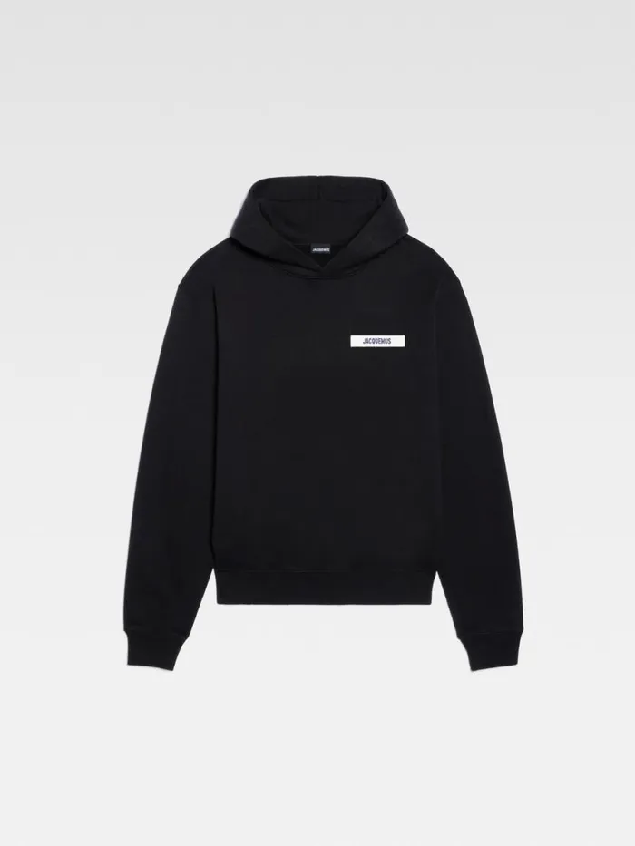 The Gros Grain Hoodie Black WomenMen JACQUEMUS Sweatshirts and Joggings The Gros Grain Hoodie Black WomenMen JACQUEMUS Sweatshirts and Joggings