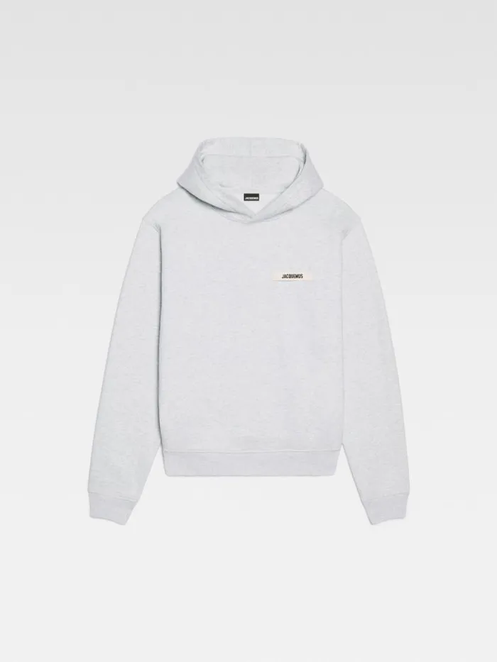 The Gros Grain Hoodie Grey WomenMen JACQUEMUS Sweatshirts and Joggings The Gros Grain Hoodie Grey WomenMen JACQUEMUS Sweatshirts and Joggings