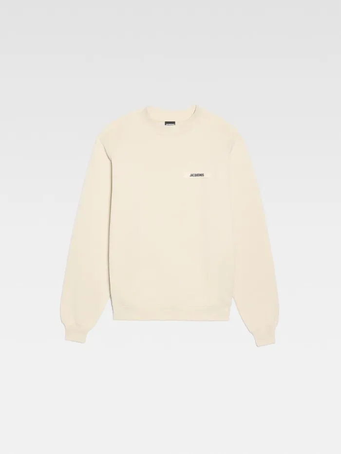 The Gros Grain Sweatshirt Beige WomenMen JACQUEMUS Sweatshirts and Joggings The Gros Grain Sweatshirt Beige WomenMen JACQUEMUS Sweatshirts and Joggings