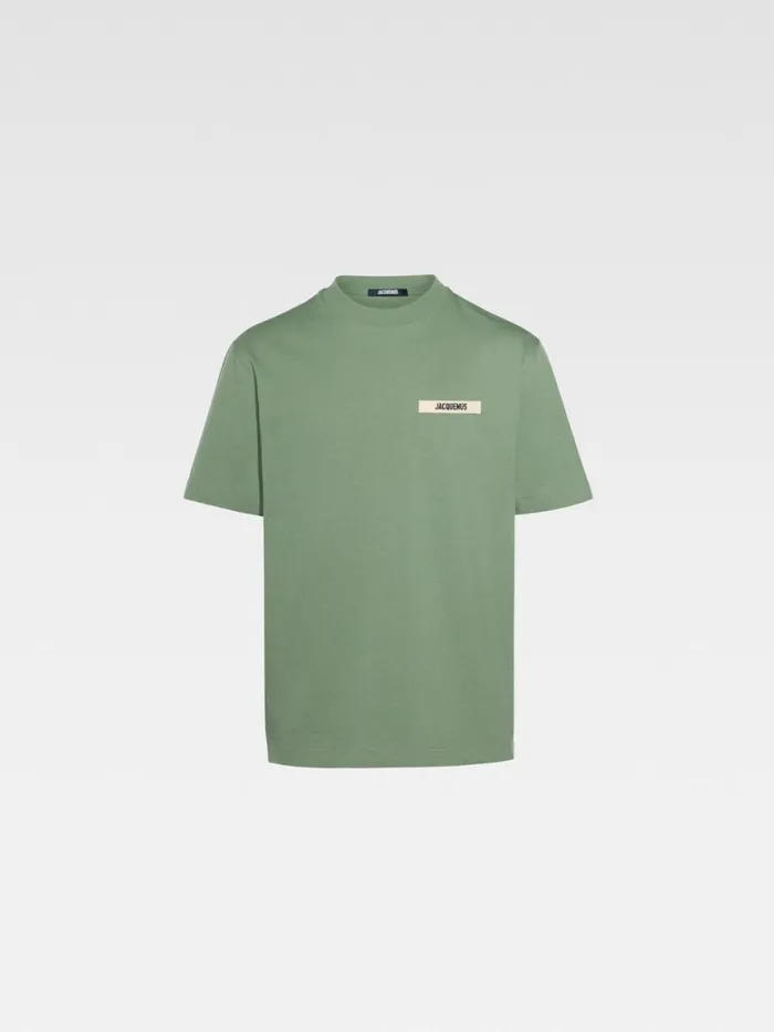 The Gros Grain Tshirt Light Green WomenMen JACQUEMUS Tshirts The Gros Grain Tshirt Light Green WomenMen JACQUEMUS Tshirts