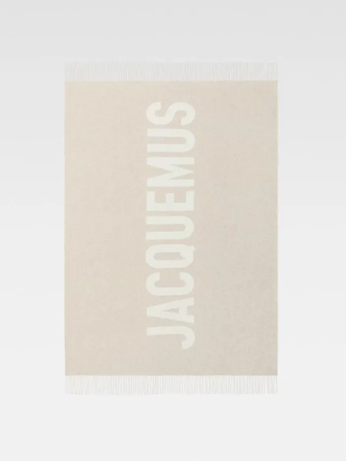 The Jacquemus Plaid Multibeige WomenMen JACQUEMUS Textile Accessories
