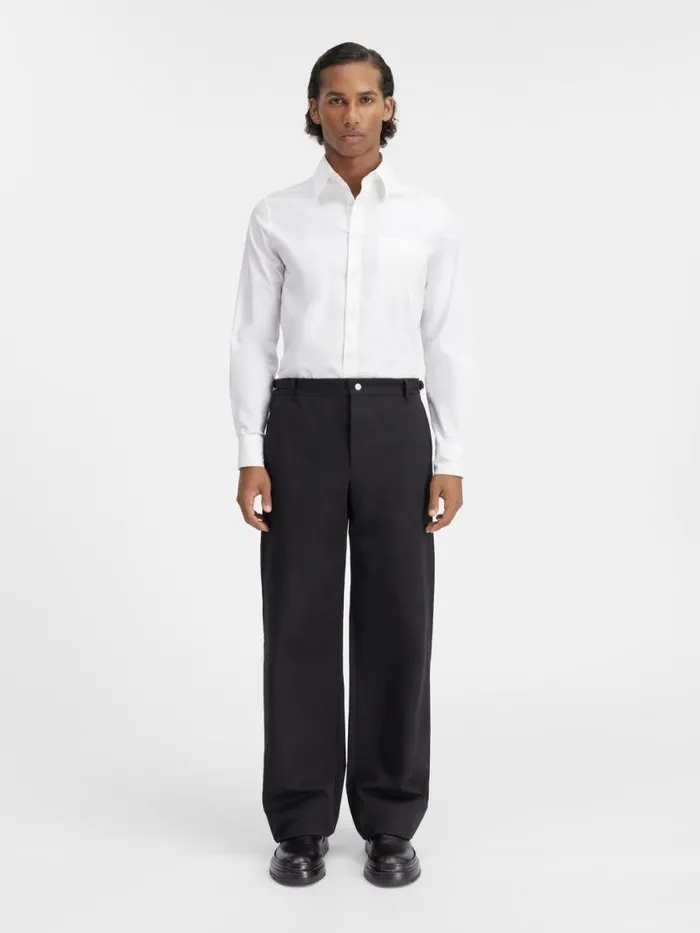 The Jean Pants Black Men JACQUEMUS Trousers and Shorts