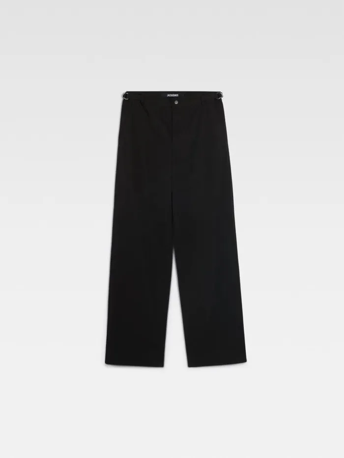 The Jean Pants Black Men JACQUEMUS Trousers and Shorts The Jean Pants Black Men JACQUEMUS Trousers and Shorts