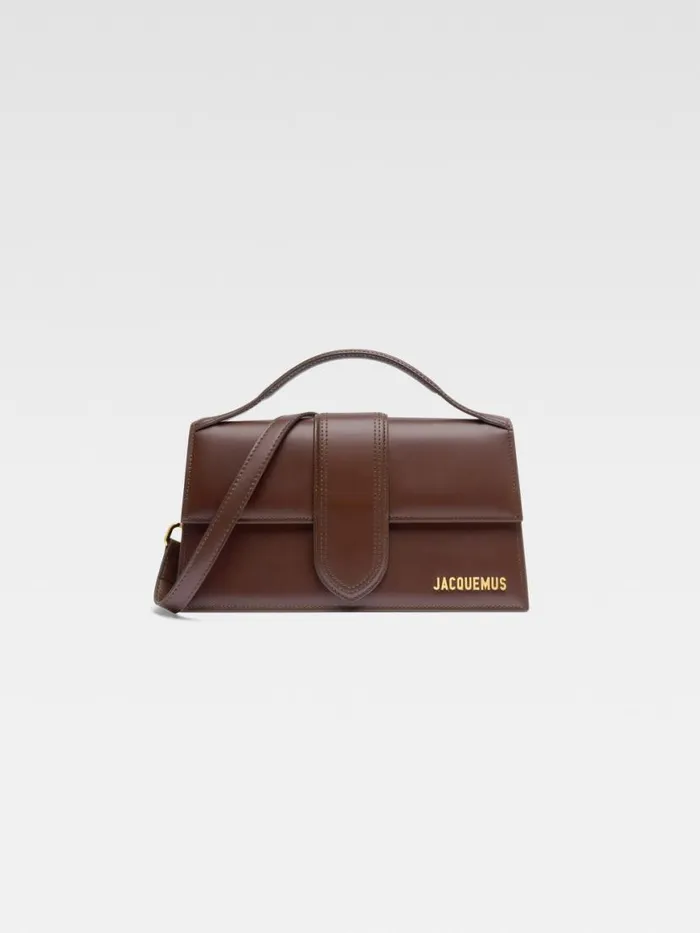 The Large Bambino Brown Women JACQUEMUS Crossbody and Handbags