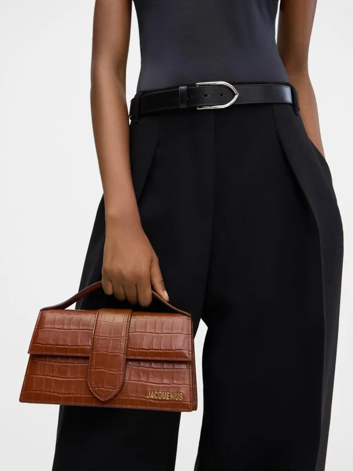 The Large Bambino Brown Women JACQUEMUS Crossbody and Handbags The Large Bambino Brown Women JACQUEMUS Crossbody and Handbags