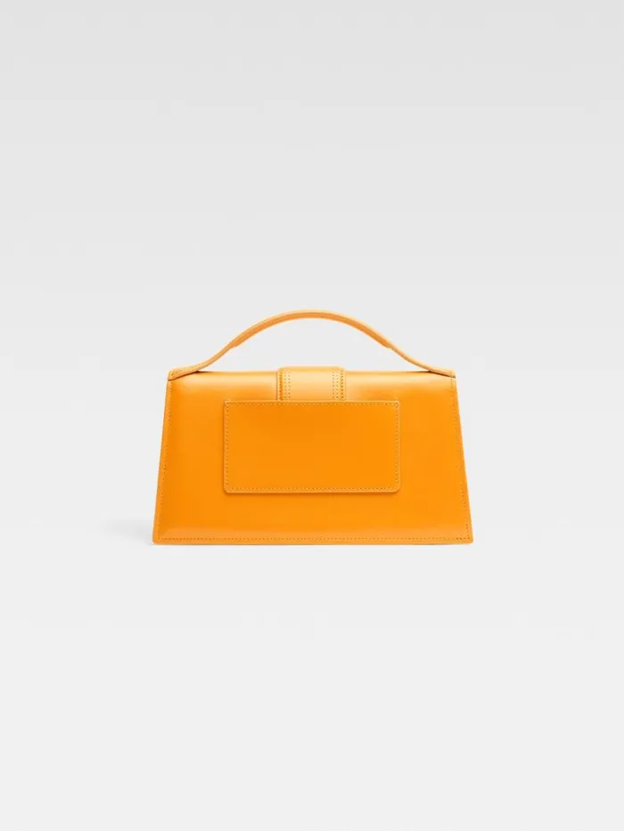 The Large Bambino Dark Orange Women JACQUEMUS Crossbody and Handbags The Large Bambino Dark Orange Women JACQUEMUS Crossbody and Handbags