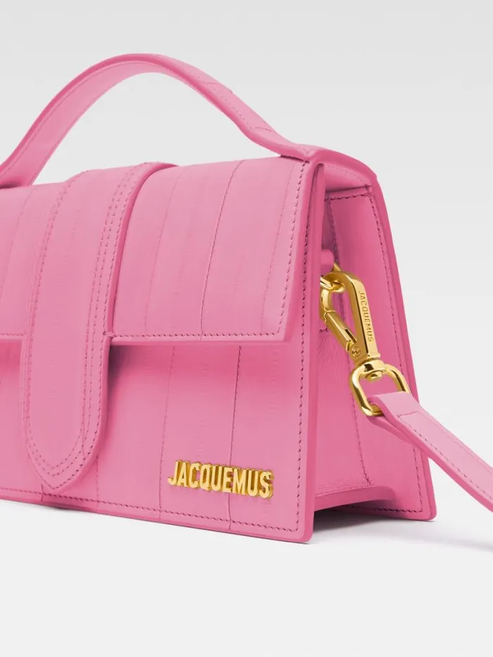 The Large Bambino Pale Pink Women JACQUEMUS Crossbody and Handbags The Large Bambino Pale Pink Women JACQUEMUS Crossbody and Handbags